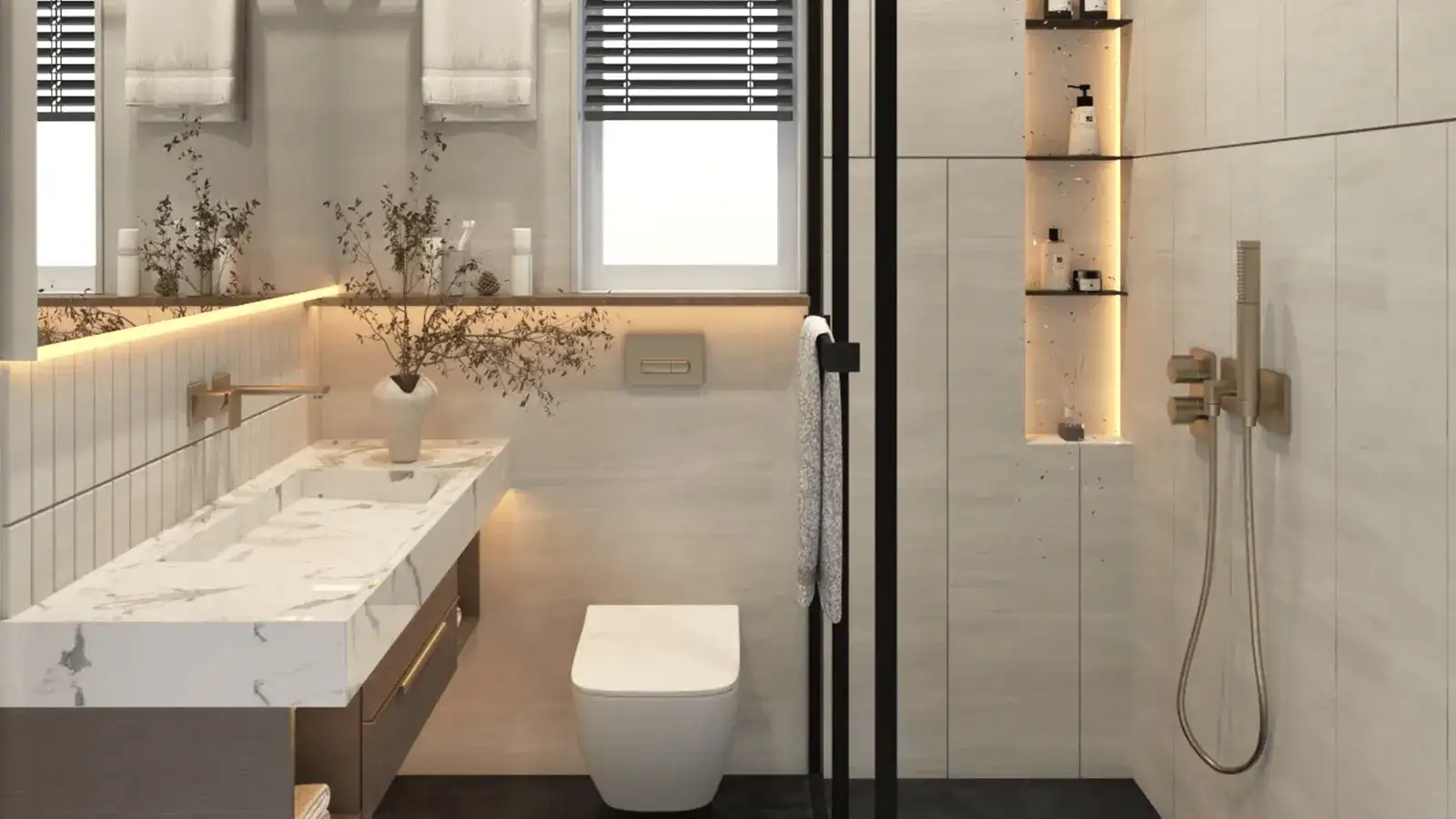 Embassy East Avenue Whitefield Bathroom