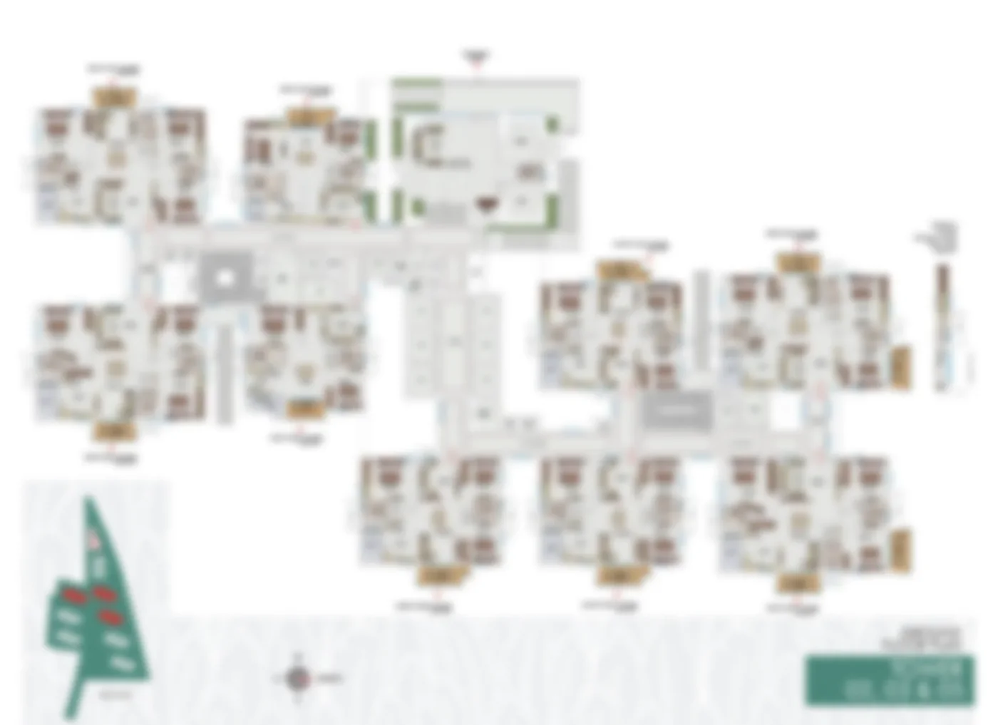 Embassy Riverine villa 4.5 BHK floor plan
