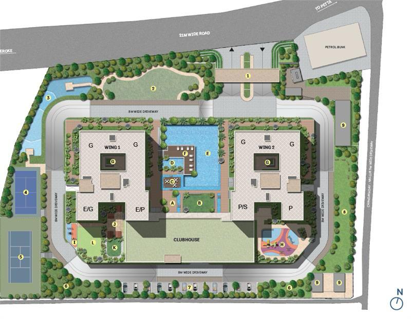Embassy Knowledge Park master plan layout