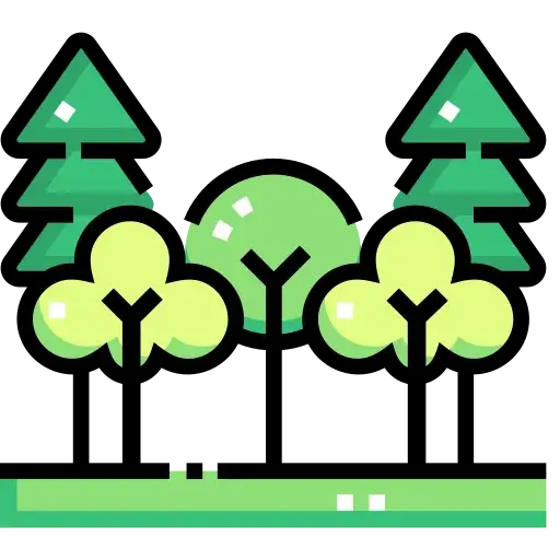 Open green spaces at Embassy Terrazza, Juhu