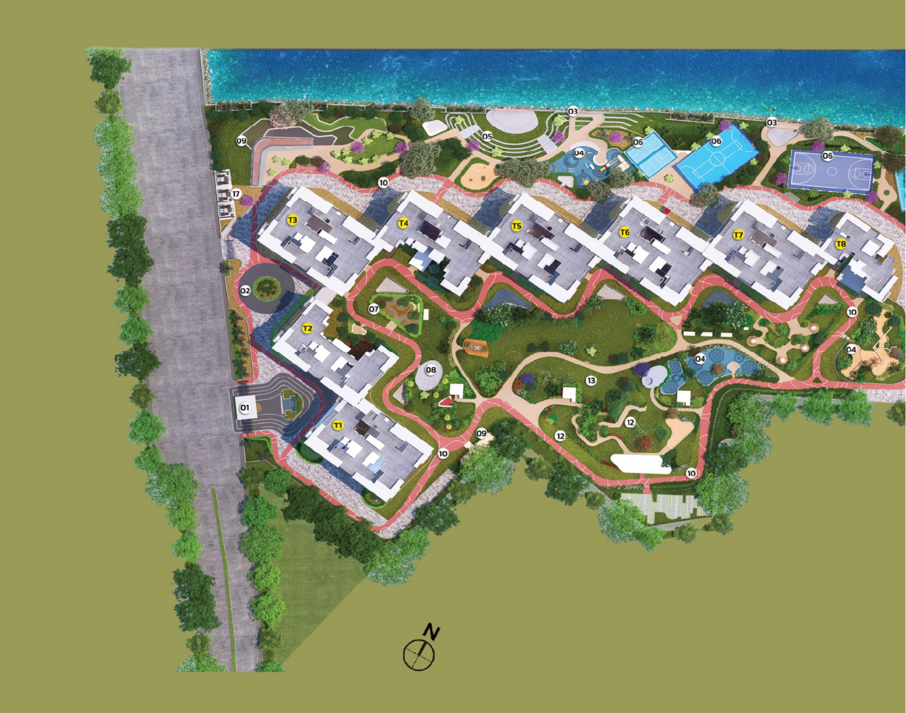 Embassy Green shore Master Plan